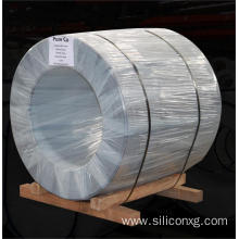 pure calcium cored wire/calcium core wire